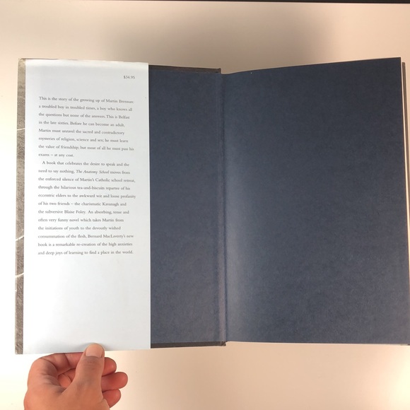 2/$30 - The Anatomy School by Bernard MacLaverty - Picture 3 of 9